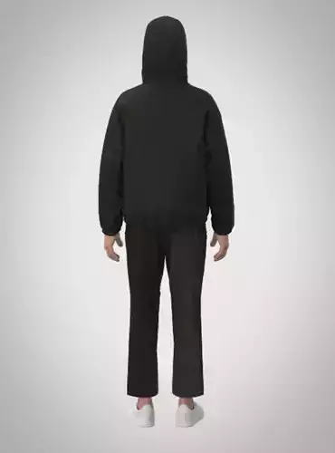 Reversible City Jacket Set 3D print model