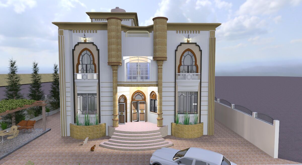 Luxury Villa Project A116 3D Model 3D model_3