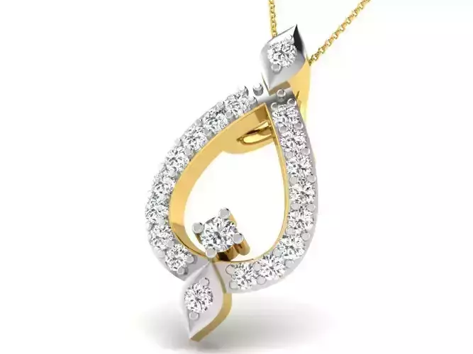 Jewelry 3D Models with render and 3dm  stl - DP-5532
