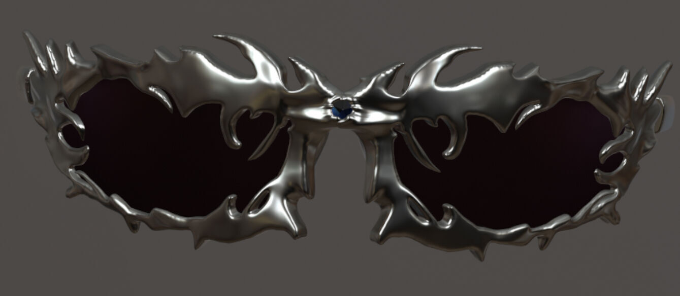 Occhiali 2k25 3D print model_1