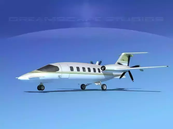 Piaggio Avanti P180 V13 3D model