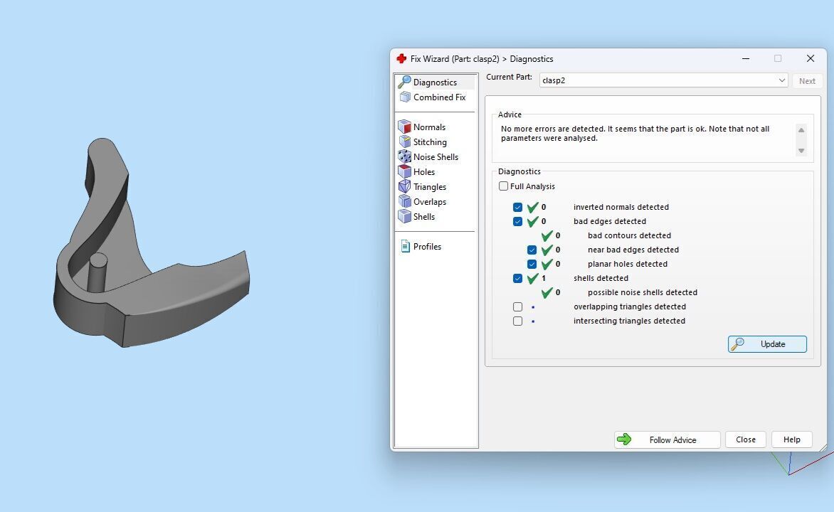 Link Chain Bracelet 3D print model_18