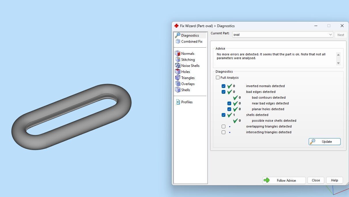 Link Chain Bracelet 3D print model_19