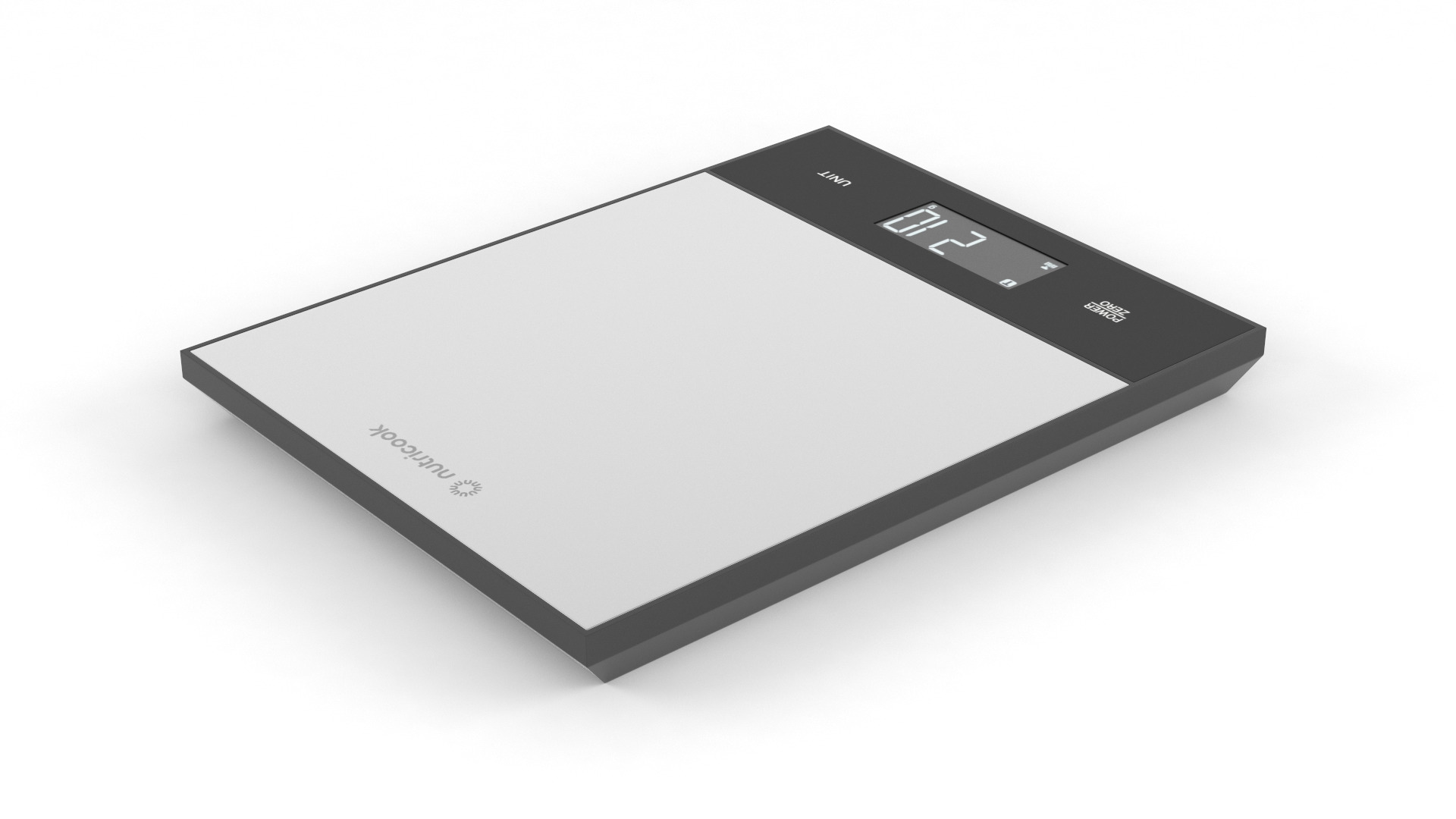 Digital Kitchen Scale 3D model_3