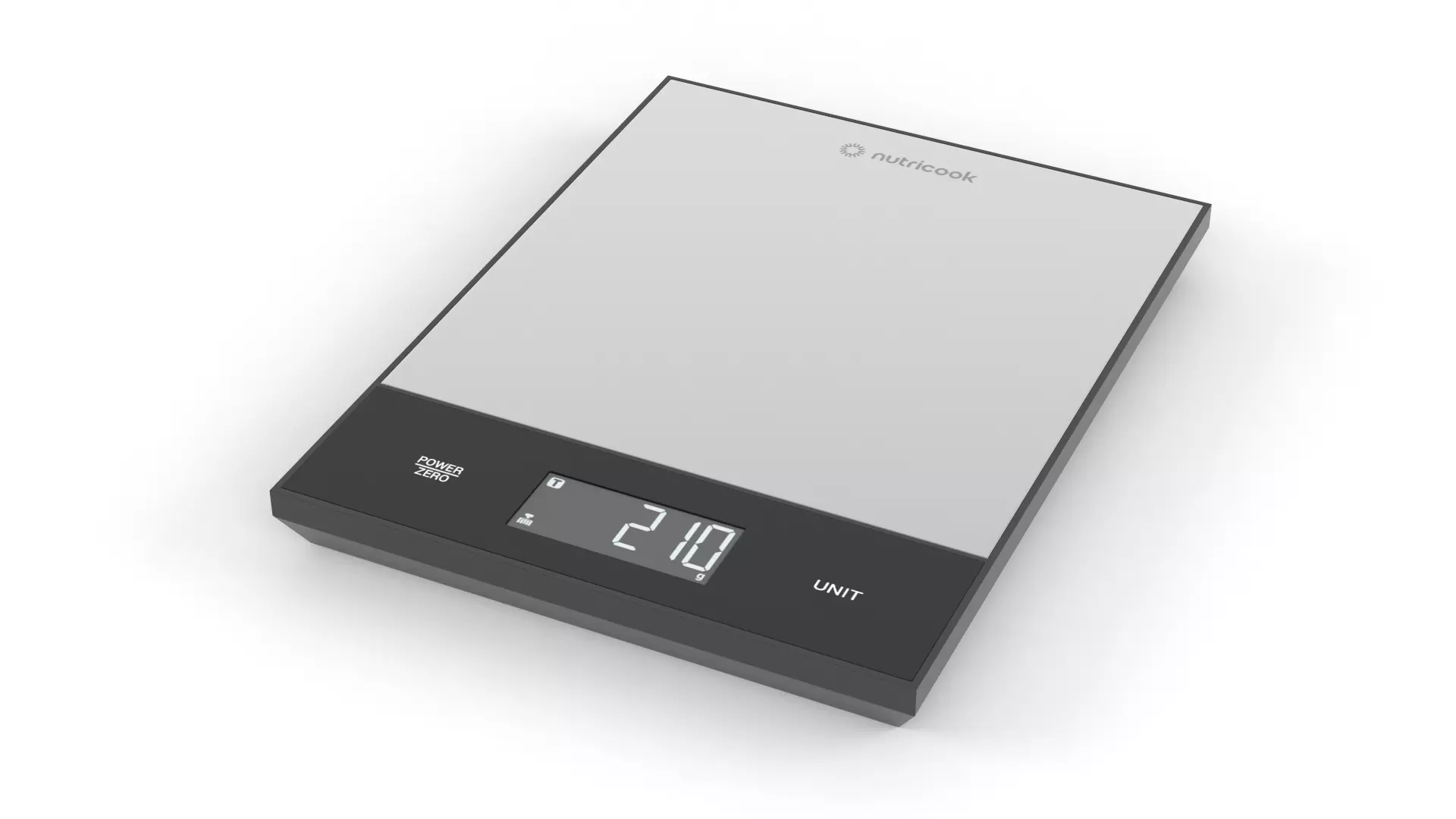 Digital Kitchen Scale 3D model_0
