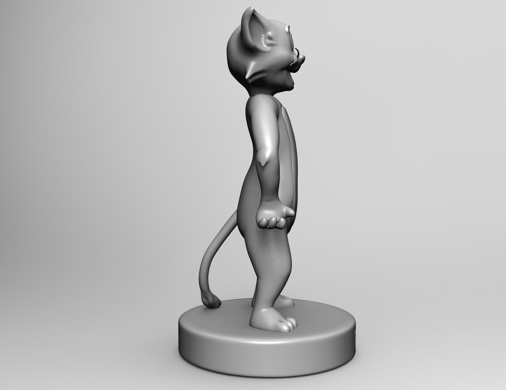 Tom cat 3d 3D print model_1