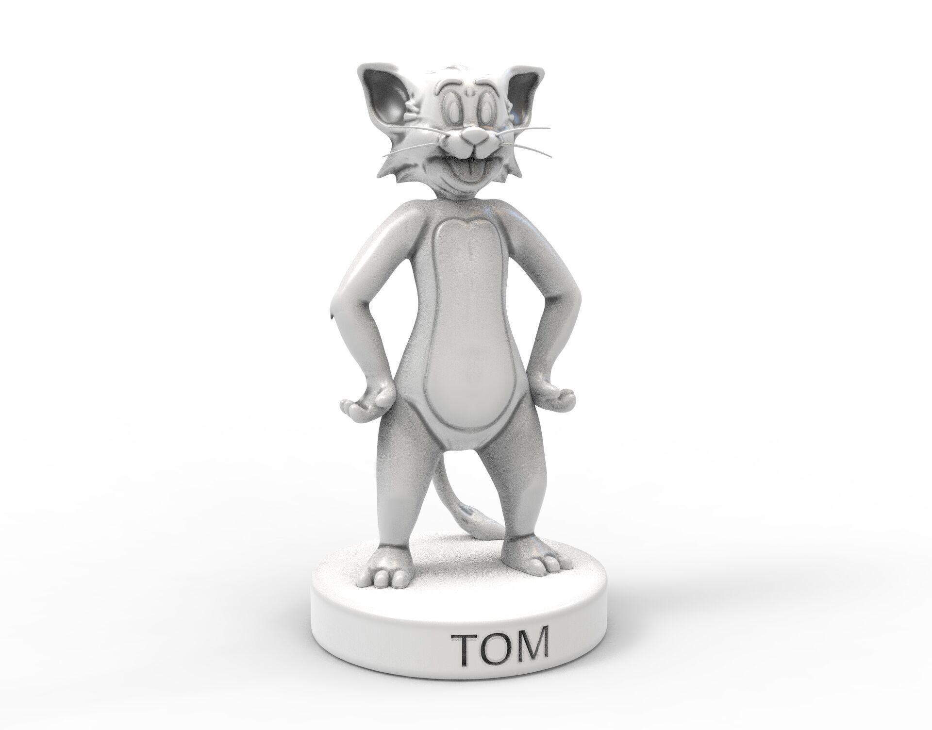 Tom cat 3d 3D print model_6