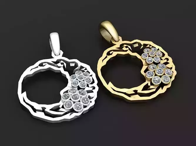 Model presents two distinct PENDNAT  3D print model