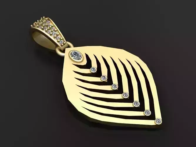 Model features a pair PENDANT 3D print model