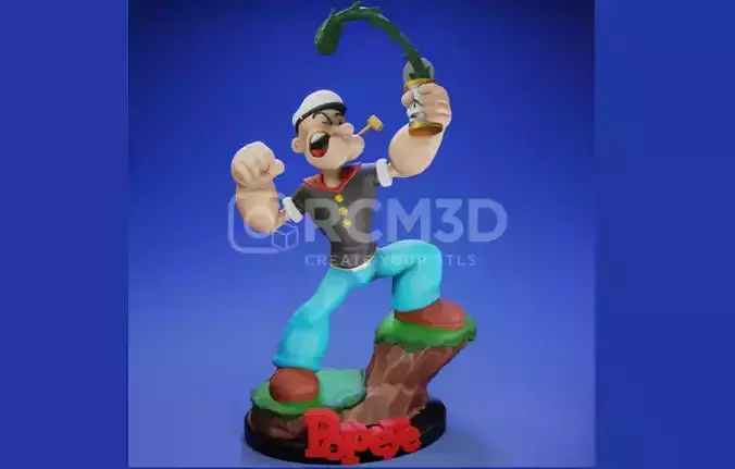 Popeye Statue 