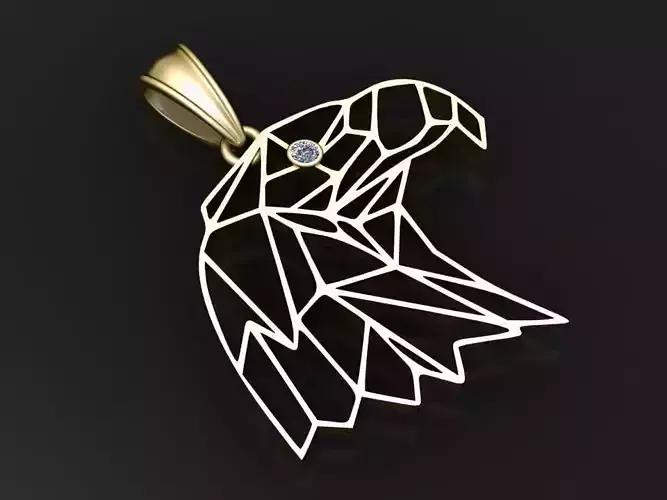 Eagle pendant 