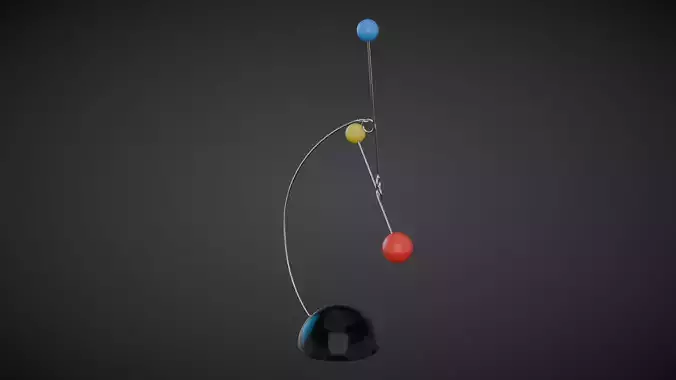 Metal Balance Ornament Book Holder