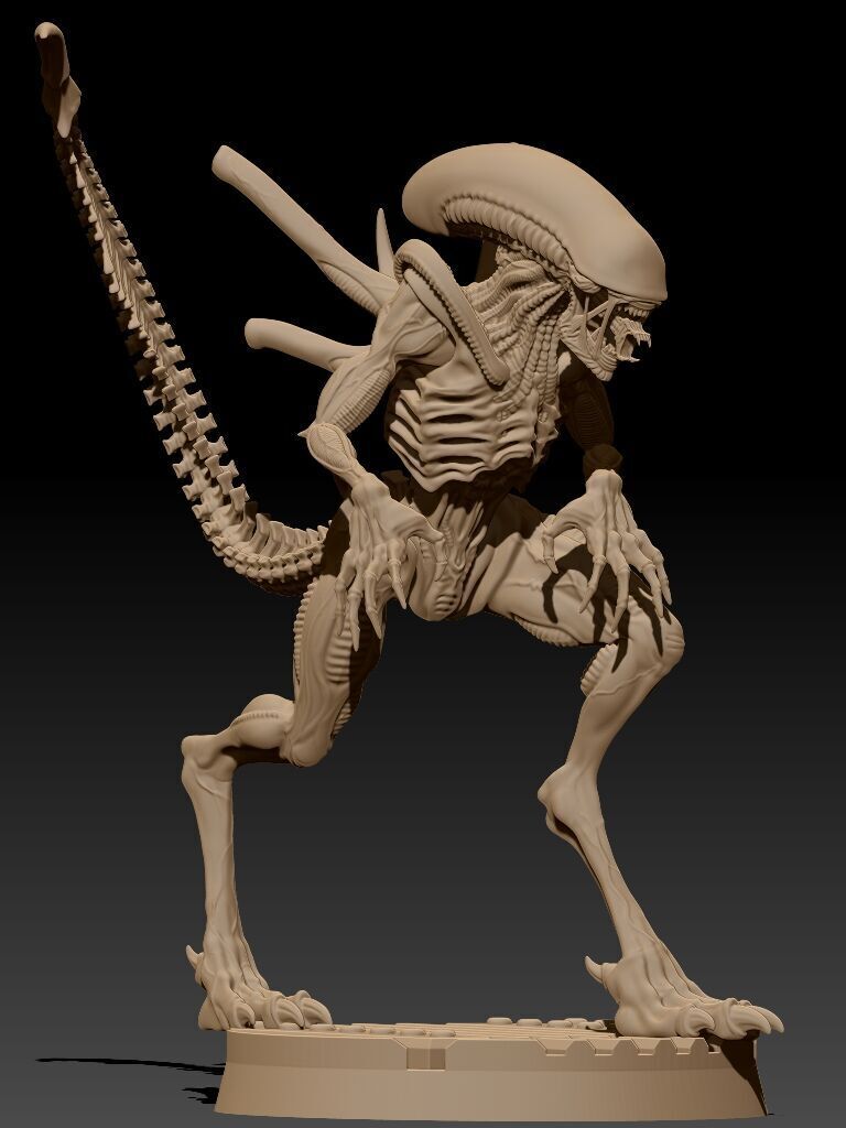 Alien Prowler 1 3D print model_1