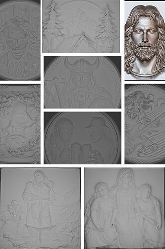 Ultimate Relief Model Pack  3D print model