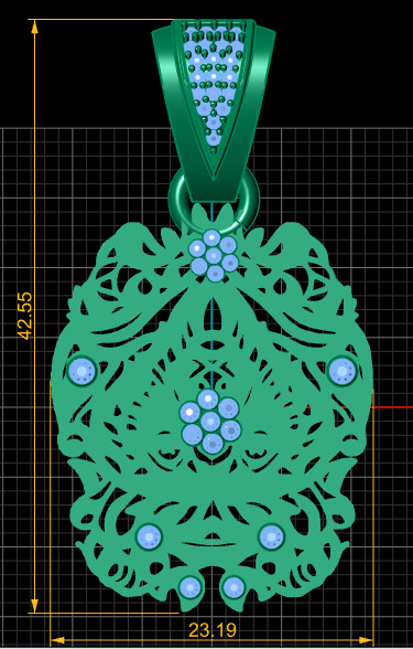  Exquisite pendants  3D print model_3