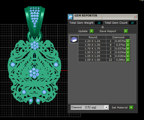  Exquisite pendants  3D print model_4