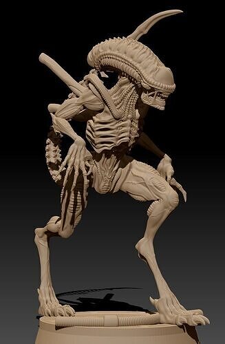 Alien Prowler 2 3D print model