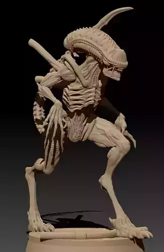 Alien Prowler 2 3D print model