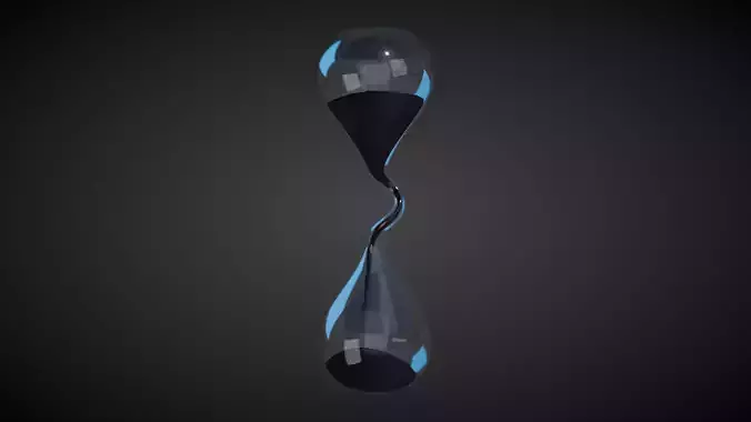 Curved Hourglass Sand Timer