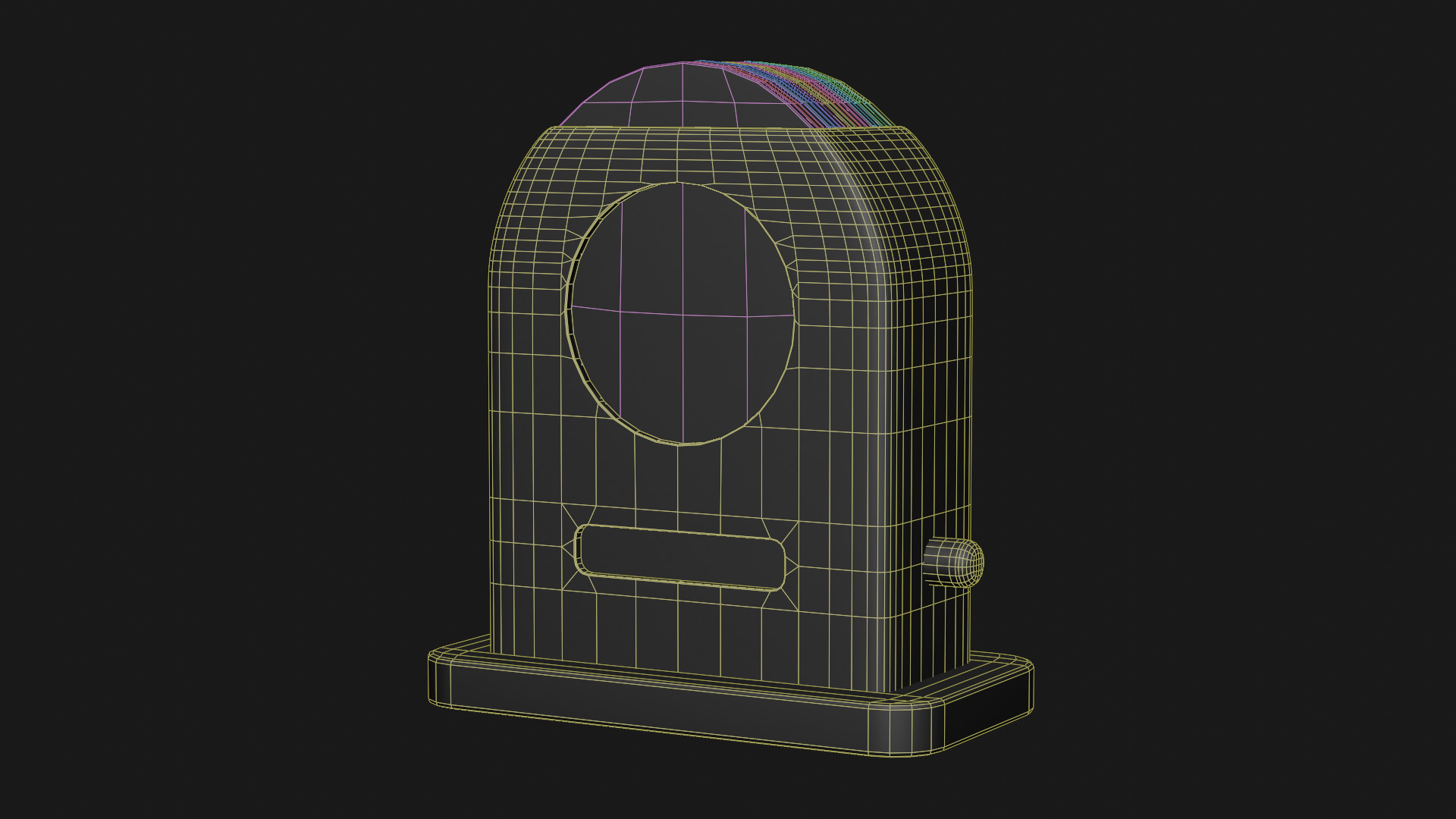 Desk Calendar Low-poly 3D model_17