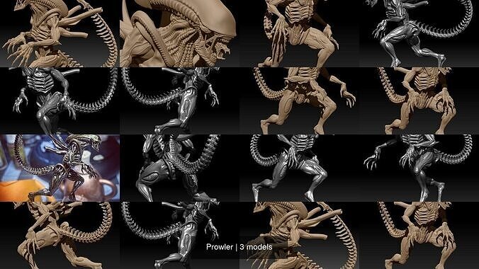 Prowler 3D Model Collection