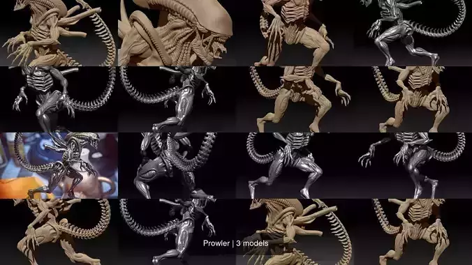 Prowler 3D Model Collection