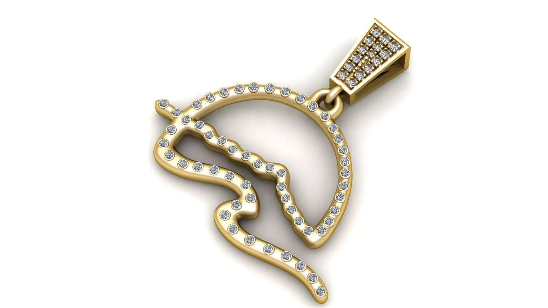 Cap Head Pendant 3D Printable Model 3D print model_0