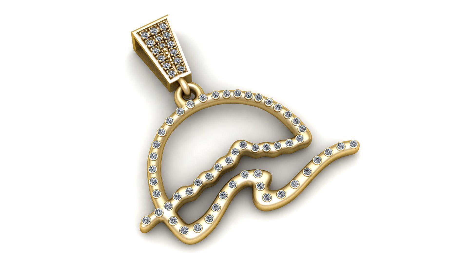 Cap Head Pendant 3D Printable Model 3D print model_4