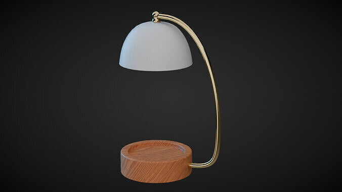 Dome Candle Warme Low-poly 3D model