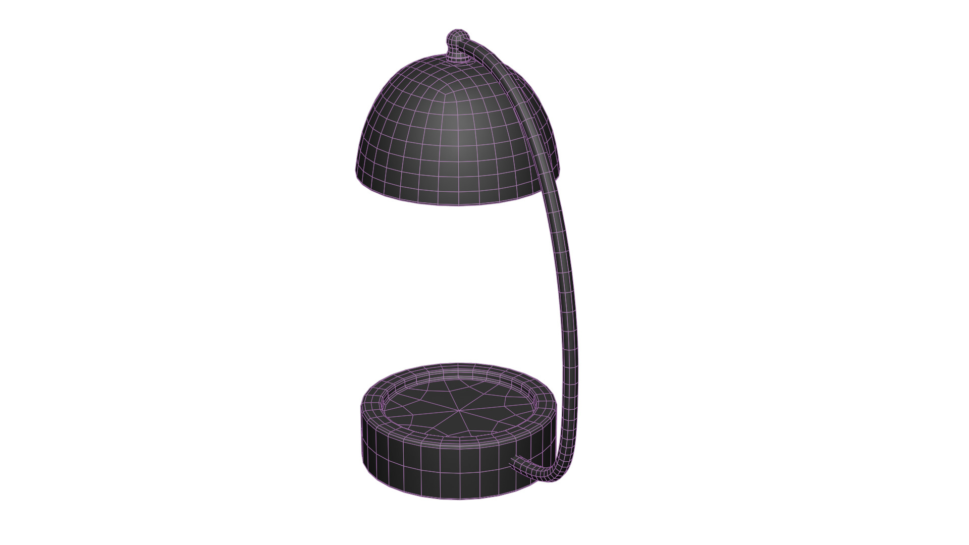 Dome Candle Warme Low-poly 3D model_23