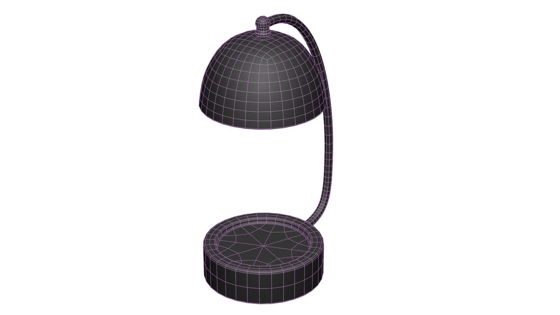 Dome Candle Warme Low-poly 3D model_19