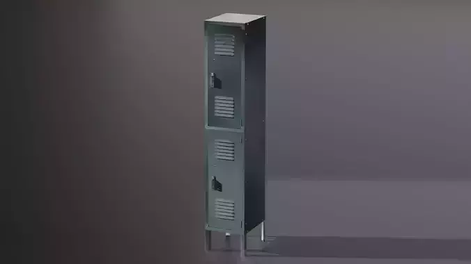 Steel Locker 001 Double