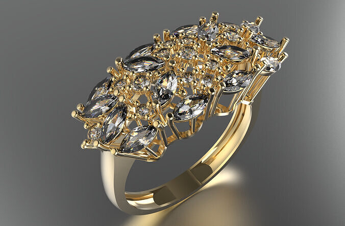 jewelry ring 288 3D print model