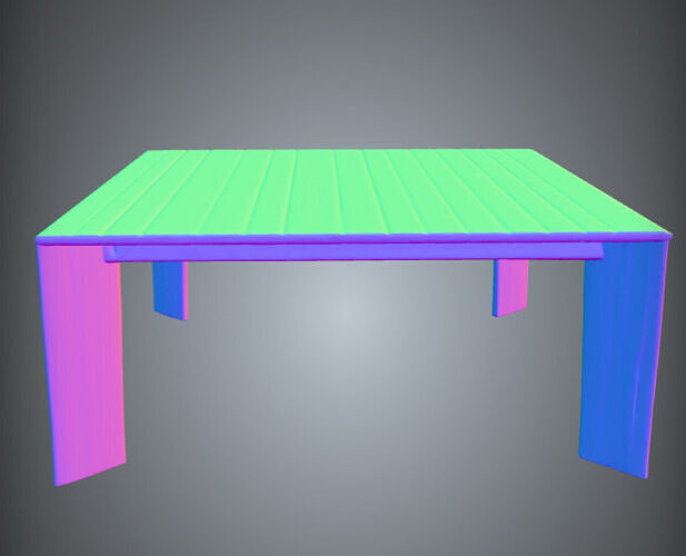 table 3D model 3D model