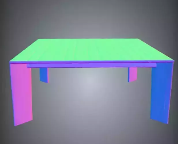 table 3D model