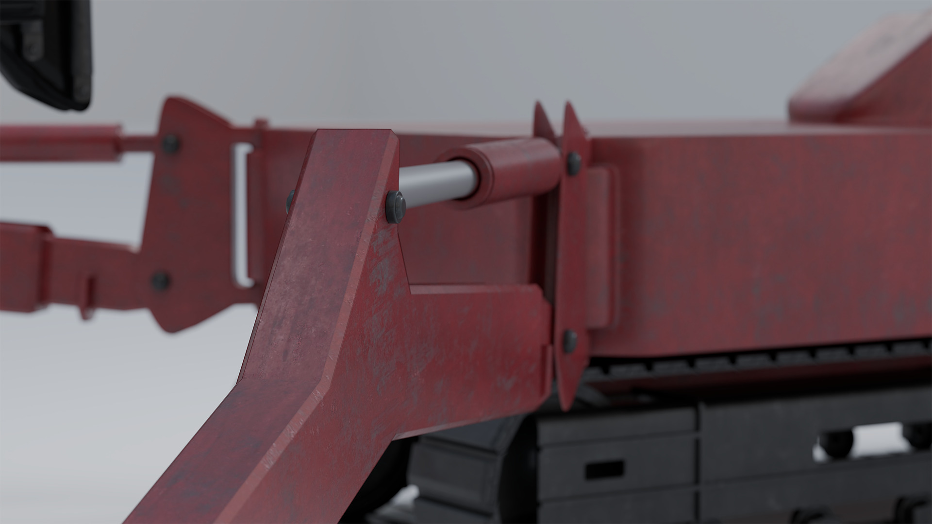 Spider Crane - Compact Construction Rigged 3D model_12