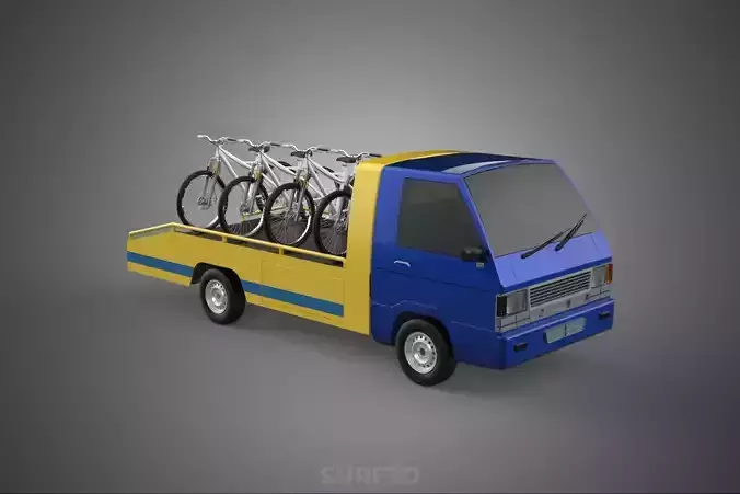 BICYCLE MOUNTAIN BIKE MTB TRAIL TOW TRUCK FLATBED TOWING PICK UP