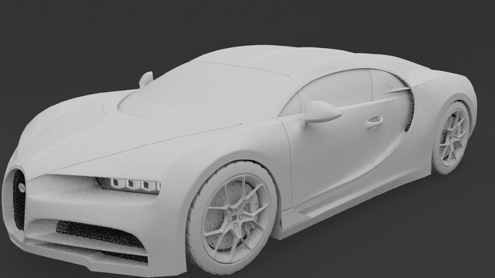 Buggati  Chiron 3D model_5