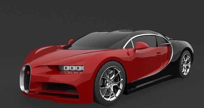 Buggati  Chiron 3D model