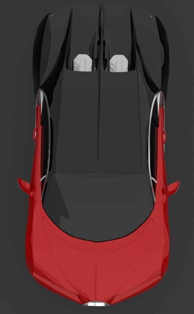 Buggati  Chiron 3D model_2