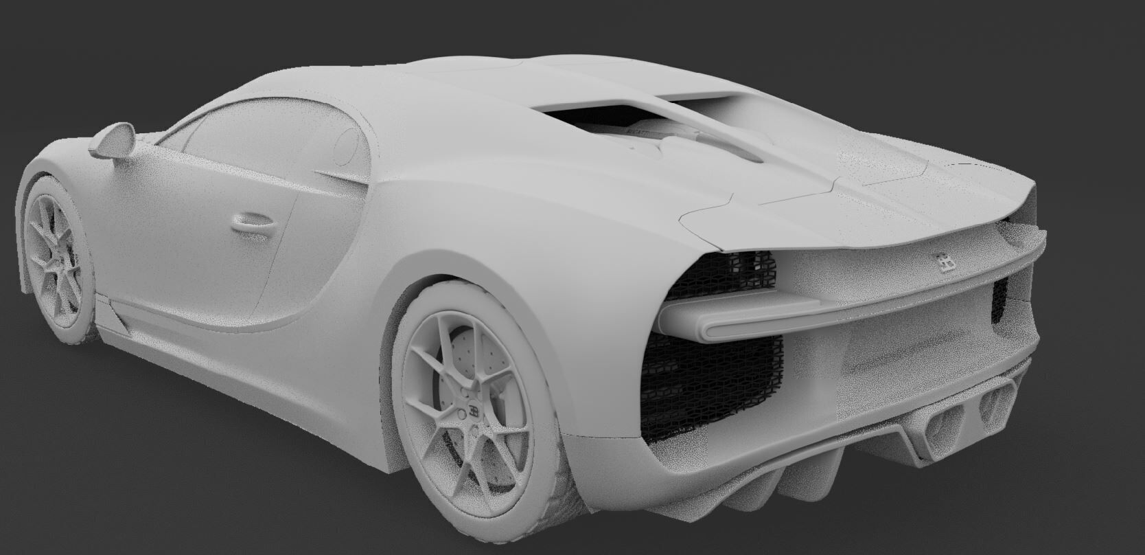 Buggati  Chiron 3D model_6