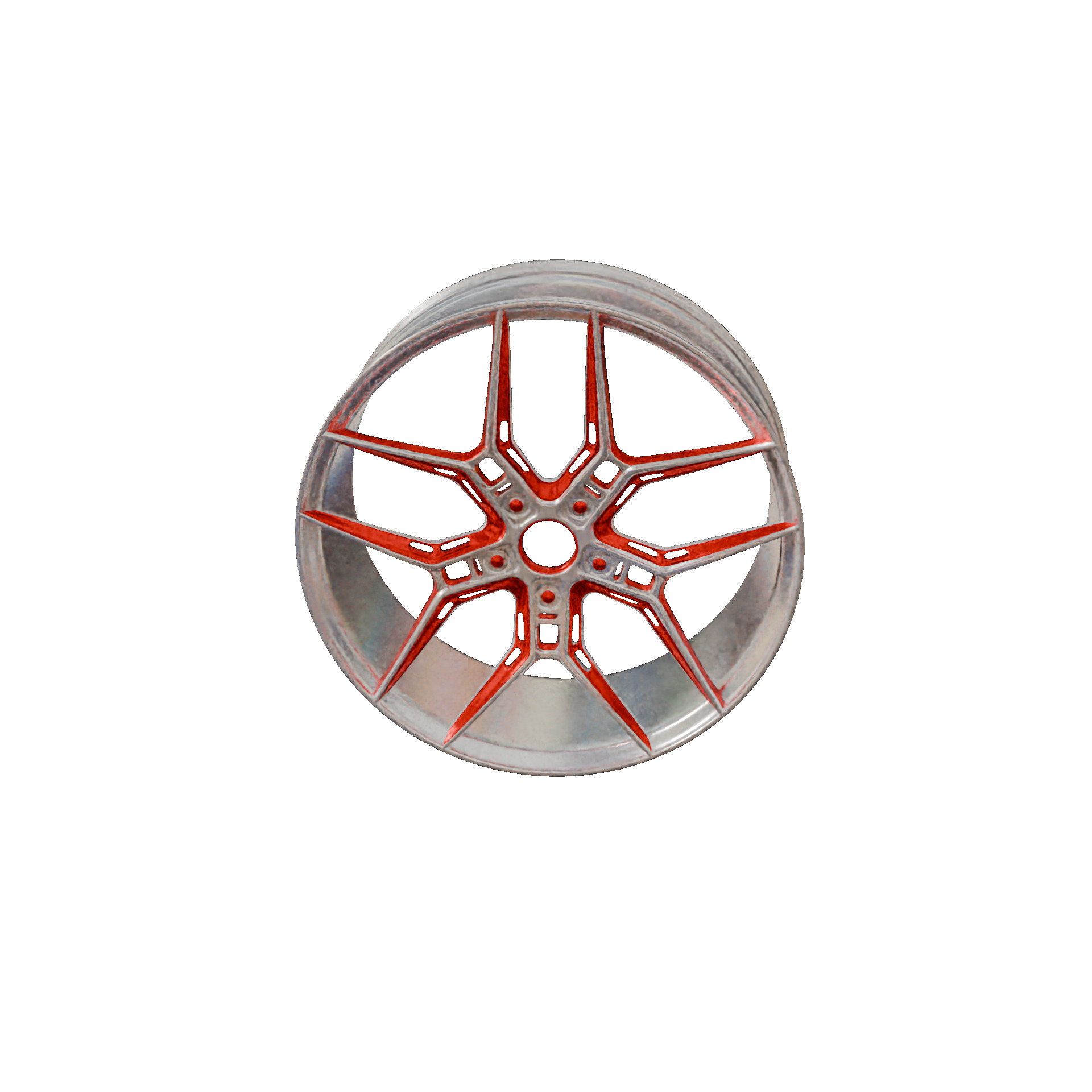 i made a 3d car rim model in blender for printing 3D print model_13