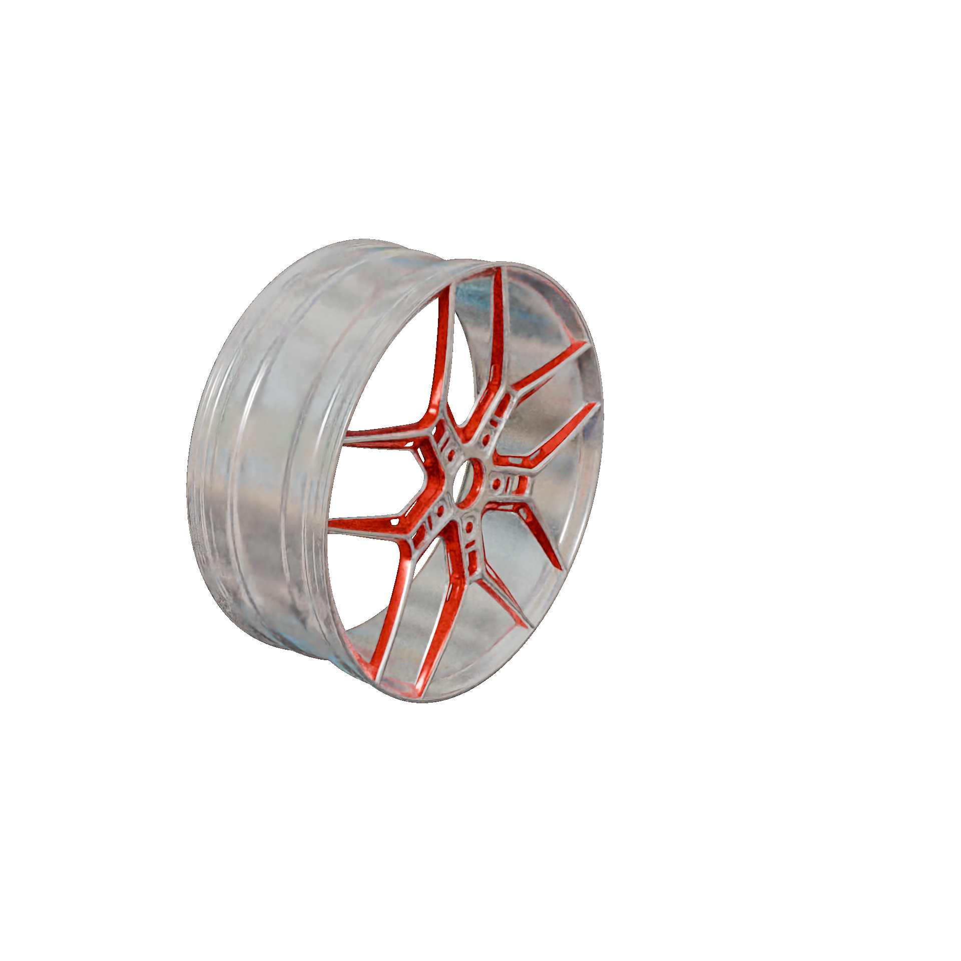 i made a 3d car rim model in blender for printing 3D print model_7