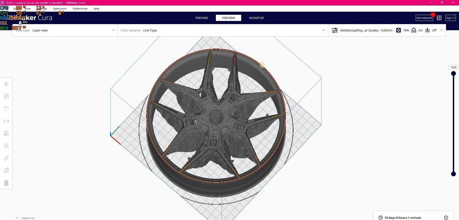 i made a 3d car rim model in blender for printing 3D print model_12