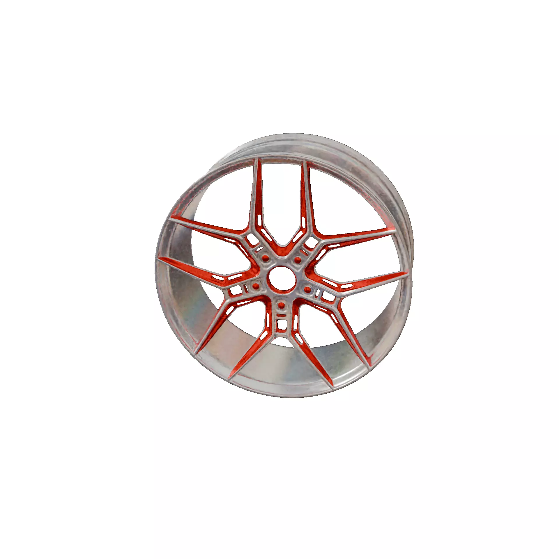 i made a 3d car rim model in blender for printing 3D print model_0