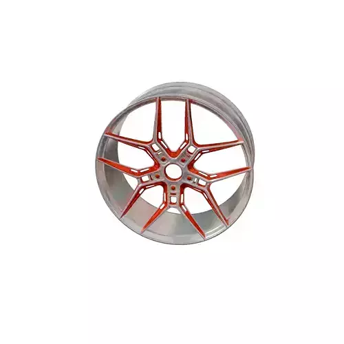 i made a 3d car rim model in blender for printing