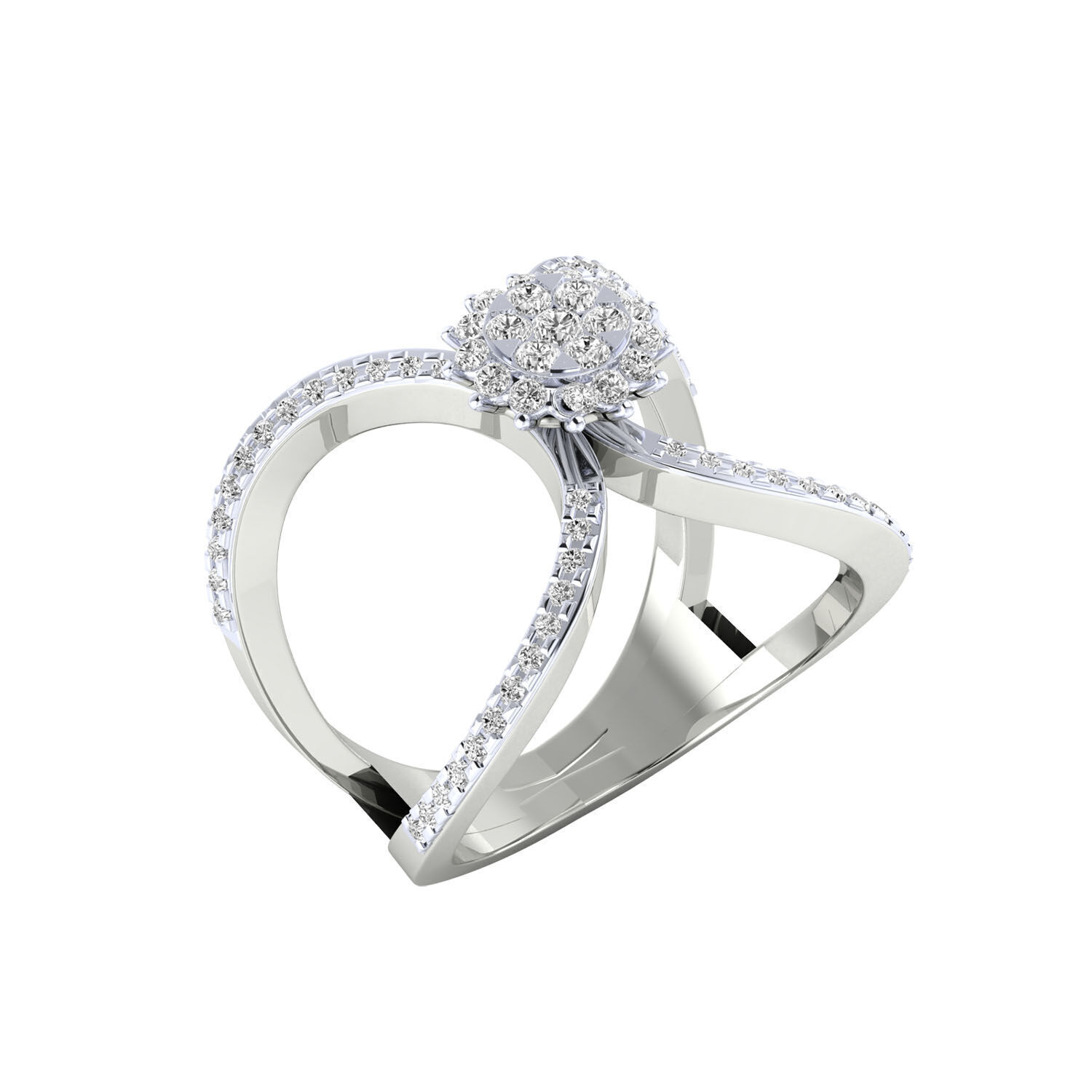  Women Ring Render 3dm STL MTL SLC JCD OBJ FBX Details 3D print model_2