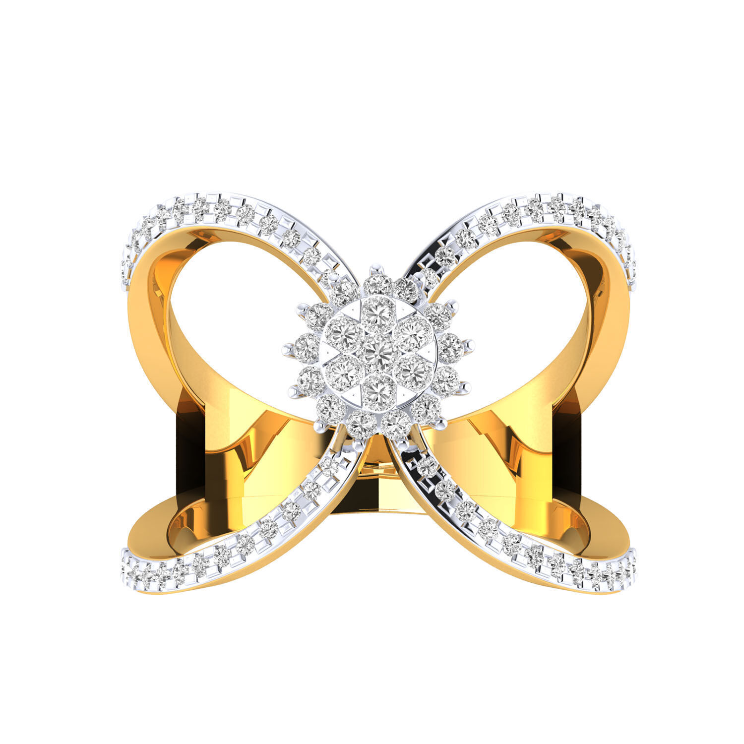  Women Ring Render 3dm STL MTL SLC JCD OBJ FBX Details 3D print model_4