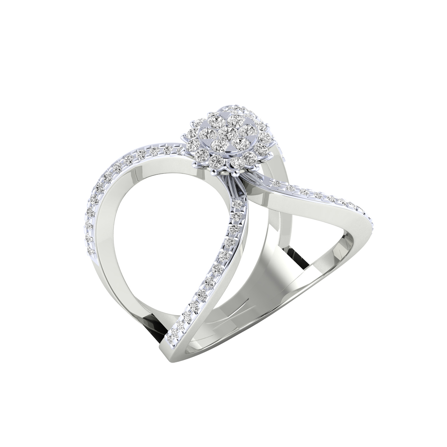  Women Ring Render 3dm STL MTL SLC JCD OBJ FBX Details 3D print model_19