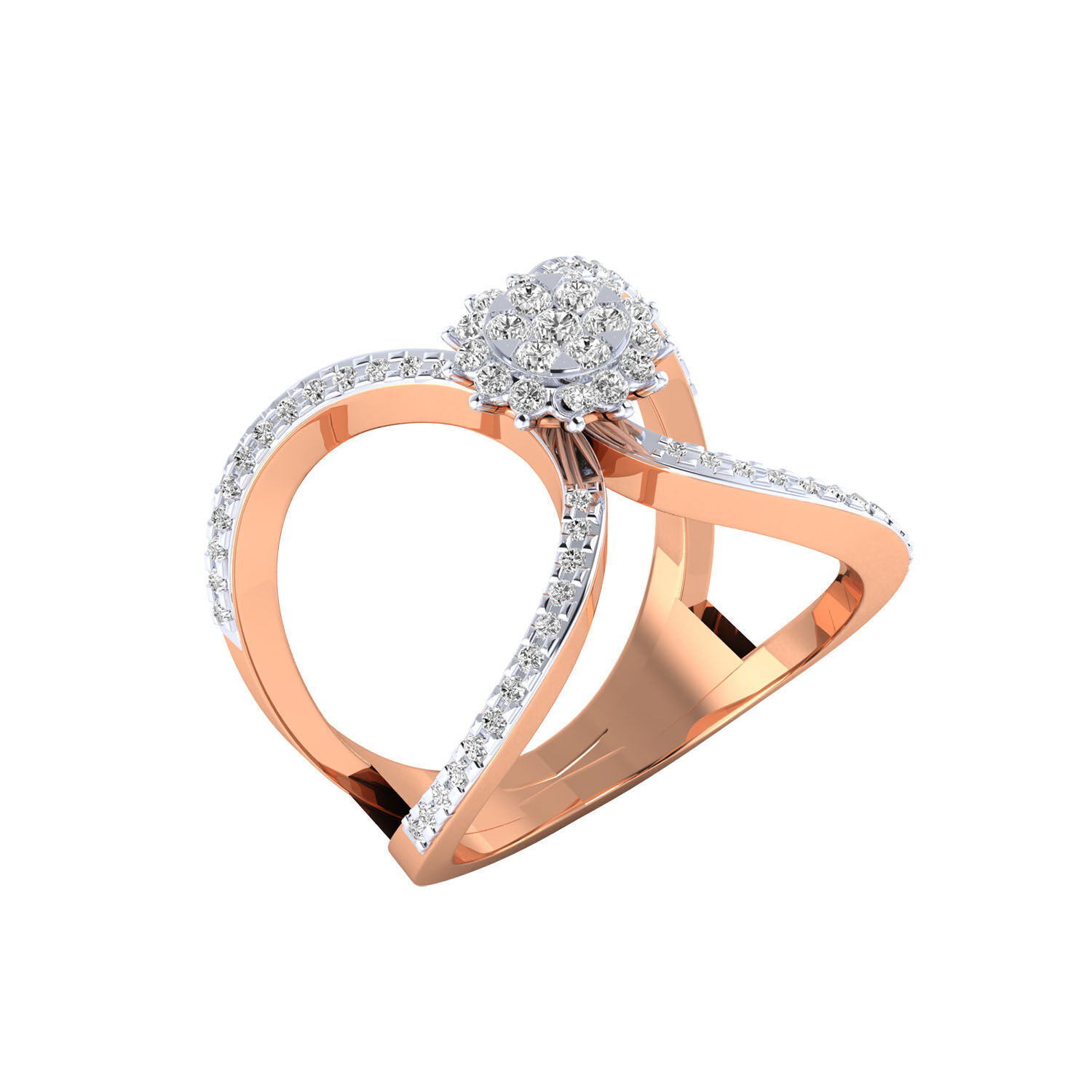  Women Ring Render 3dm STL MTL SLC JCD OBJ FBX Details 3D print model_6